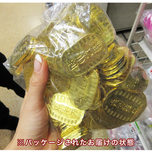 縁日すくい　景品　ゲームセンター　すくって!　キラピカ小判100入り　KISNS62238