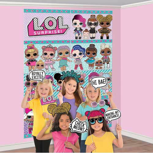 【誕生日 パーティ— 飾り パーティーグッズ】 PGシーンセッターウィズプロップス LOLサプライズ PG3900211