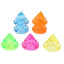 入荷待ち 縁日すくい ジュエルアイス アクリルアイス ジュエルアイス 蛍光クリア うんちくん KISJI63945