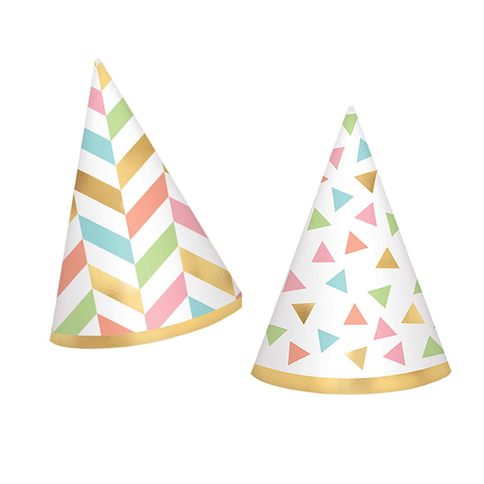 ミニハット コンフェッティ柄【PG251927】12個入り