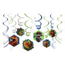 【恐竜 パーティーグッズ】PGスワールデコバリューパック ジュラシックワールド PG671852 (誕生日 パーティーグッズ 誕生日 パーティー 飾り デコレー...