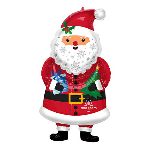 クリスマスバルーン【お得バルーンパック】AG L-SHP スノーウィーサンタ ANG44902