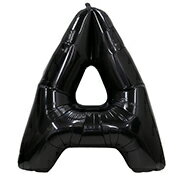 Rakuten - あす楽12時！ 40インチ　レターバルーン ブラック ビッグ数字バルーン 風船 パーティーグッズ バルーン電報 誕生日 ウエディング【黒数字】【ベタリック】【メール便OK】