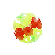 Rakuten - 【景品　低価格玩具　配り　おもちゃ】ぺたぺた吸盤ボール IMIOV33152　12個