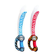 【景品 縁日 おまつり お祭り】ビニール玩具 剣 けん エアーパイレーツサーベル 12個