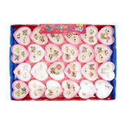 【景品　低価格玩具　配り　おもちゃ　おまけ】指輪　ゆびわ　ゴージャスリング3個入り　24個