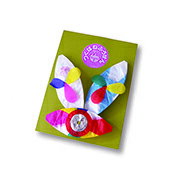 あす楽12時！紙ふうせんつくばねセット　3枚入り