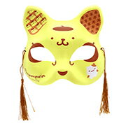 あす楽12時！【お面】お面 お面 猫面 　　ねこめん　ネコ　お面 猫面 ポムポムプリン 　6枚