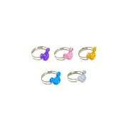 【景品　低価格玩具　配り　おもちゃ　おまけ】指輪　ゆびわ　マウスリング　　25個