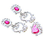 【景品　低価格玩具　配り　おもちゃ　おまけ】指輪　ゆびわ　シャイニーアクセサリー　25個