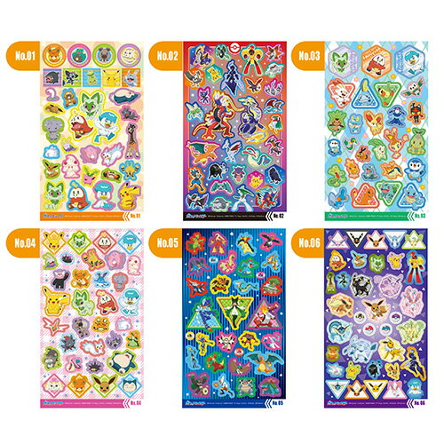 【景品 配り】ポケットモンスターキラッとシール2 ONECH02290 12枚