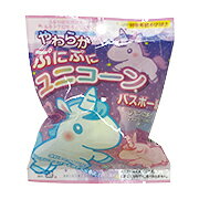【バスボール】入浴剤　やわらかぷにぷにユニコーンバスボール 1個 partyballoon-10019588 バルーンとPartyのイベントシティ パッケージ画像
