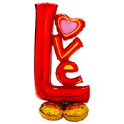 巨大 風船 ガス不要!空気で立【サプライズ プロポーズ ラブ バレンタイン 結婚式 ウエルカムスペース 受付 ウエディング】【空気で立つバルーン】AGエアルーン...