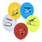 Rakuten - (景品　配り　風船　バルーン　ディズニー　)　キャラクターバルーン　カーズ　　5個入×10袋