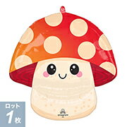 【お得バルーンパック】P-AG L-SHP フード フレンズ リトル トリュフ 1枚 風船 バルーン キノコ きのこ マッシュ 【メール便OK】