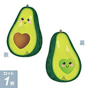 【お得バルーンパック】P-AG L-SHP フード フレンズ アボカド 1枚 風船 バルーン メキシカン 【メール便OK】