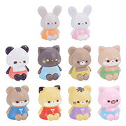 【縁日すくい】ゲームセンター　ぷかぷかアニマルフレンズ 　25個　(うさぎ　ねこ)の商品画像