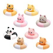 【縁日すくい】ゲームセンターぷかぷかアニマルうきわVer.2　25個　(うさぎ　ねこ　パンダ)の商品画像