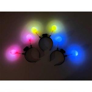 Luminous Light - 【景品　光る　カチューシャ　バンド　ヘア　祭り】フラッシュゆらゆら星人カチューシャ 　12個