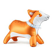 PTD スタンディングバルーン コーギー　　犬　いぬ　風船　動物　アニマル　1枚入り