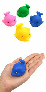 あす楽12時! うきうきイルカ 4色アソート 50個 縁日すくい 【OISNS80947】