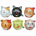 あす楽12時! 紙風船 ねこ 6柄アソート 袋入 12枚【YAIKF61447】