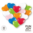 【バレンタイン】FUNJOY Balloon 28cmハート型スペシャルアソート30枚入 FJB23106
