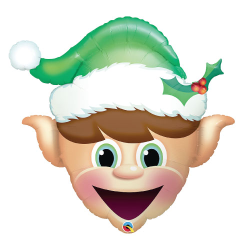 クリスマスバルーン【お得バルーンパック】MF LSHP クリスマスエルフ【5枚1パック】PIN52932【メール便OK】