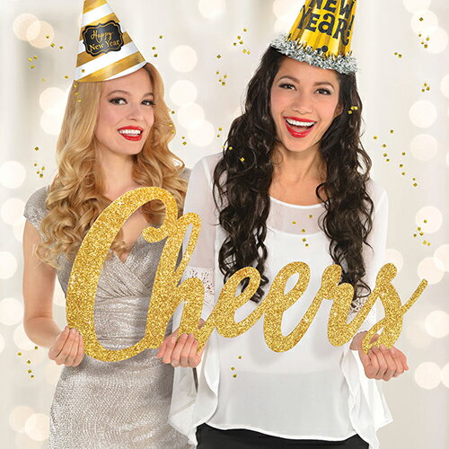 【クリスマスパーティーグッズ】フォトプロップス チアーズ1個 PG398858