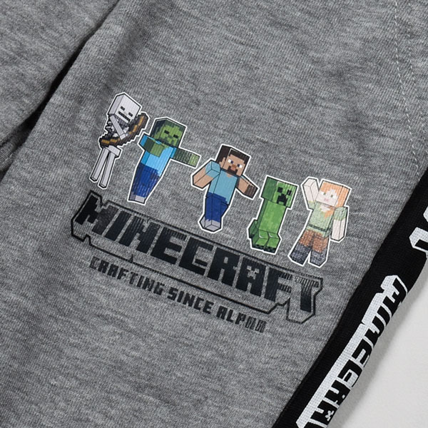 MINECRAFTマインクラフトロングパンツパンツズボンスウェット裏毛マイクラ子供キッズ男の子ボーイズ男児ジュニア110120130140150160