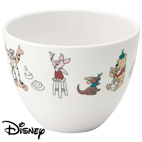 Disney ディズニー くまのプーさん プーさん Cafe メラミン 茶碗 600ml ライスボウル お椀 食器 小鉢 取り皿 ボウル 小物入れ スケーター skater MBL1 656613 メラミン皿
