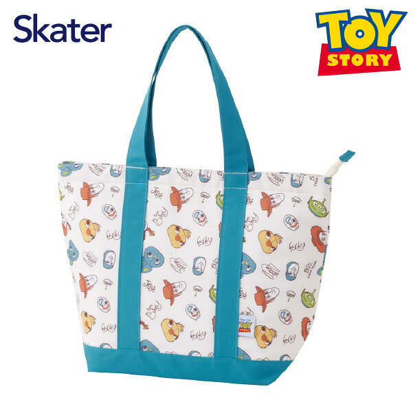 Skater(スケーター) TOY STORY(トイ・ストーリー) 保冷 大容量 トートバッグ レジャー 保冷バッグ かわいい おしゃれ 大型 APCT12 トイストーリー5 男の子 女の子 ピクニック キャンプ エコバッグ お買い物 アルミ蒸着