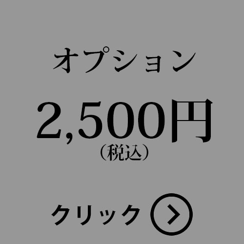 オプション2,500円分です おしゃれ