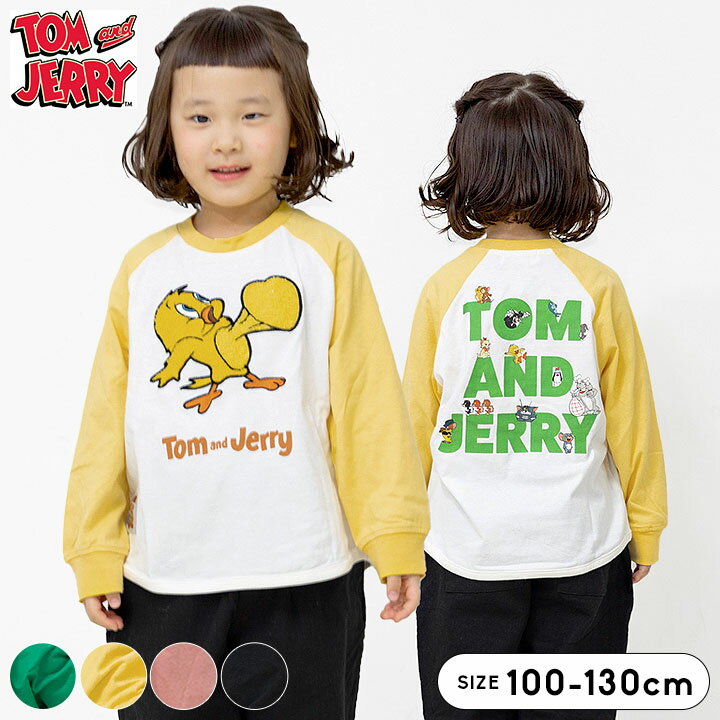 トムとジェリーtシャツ長袖ロンT長...