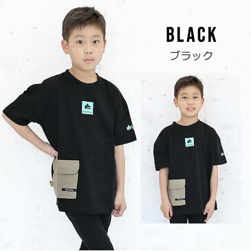 ロゴス tシャツ 半袖 キッズ ジュニア 男の子 140cm 150cm 160cm 子供服 トップス 半袖 T半袖Tシャツ ロゴ ポケット付き ブランド 小学生 小学校 春夏 シンプル おしゃれ ゆったり シルエット メール便送料無料 LOGOS