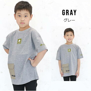 ロゴス tシャツ 半袖 キッズ ジュニア 男の子 140cm 150cm 160cm 子供服 トップス 半袖 T半袖Tシャツ ロゴ ポケット付き ブランド 小学生 小学校 春夏 シンプル おしゃれ ゆったり シルエット メール便送料無料 LOGOS