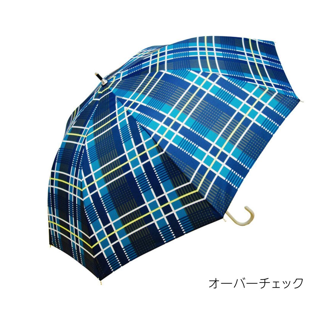 楽天市場】ブルー（柄チェック）（レディース雨傘｜傘）：バッグ・小物