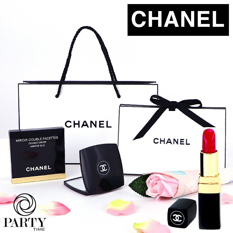 シャネル コスメ CHANEL(シャネル) ミロワール ドゥーブル ファセット＆ルージュ ココ 444ギフトセット