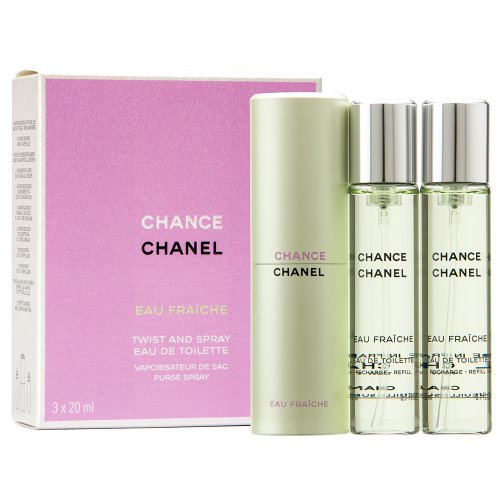 CHANEL (シャネル) CHANCE EAU FRAICHE TWIST チャンス　オーフレッシュ ツイスト&スプレー　オードトワレ SPRAY EDT20ml×3