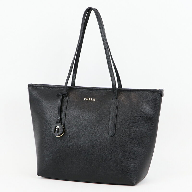 フルラ 革トートバッグ レディース Furla(フルラ) BZP6ARN BX0306 O6000 アリアナ トートバッグ レザー NERO 黒 ブラック ARIANA Tote bag ファスナー レディース ハイブランド