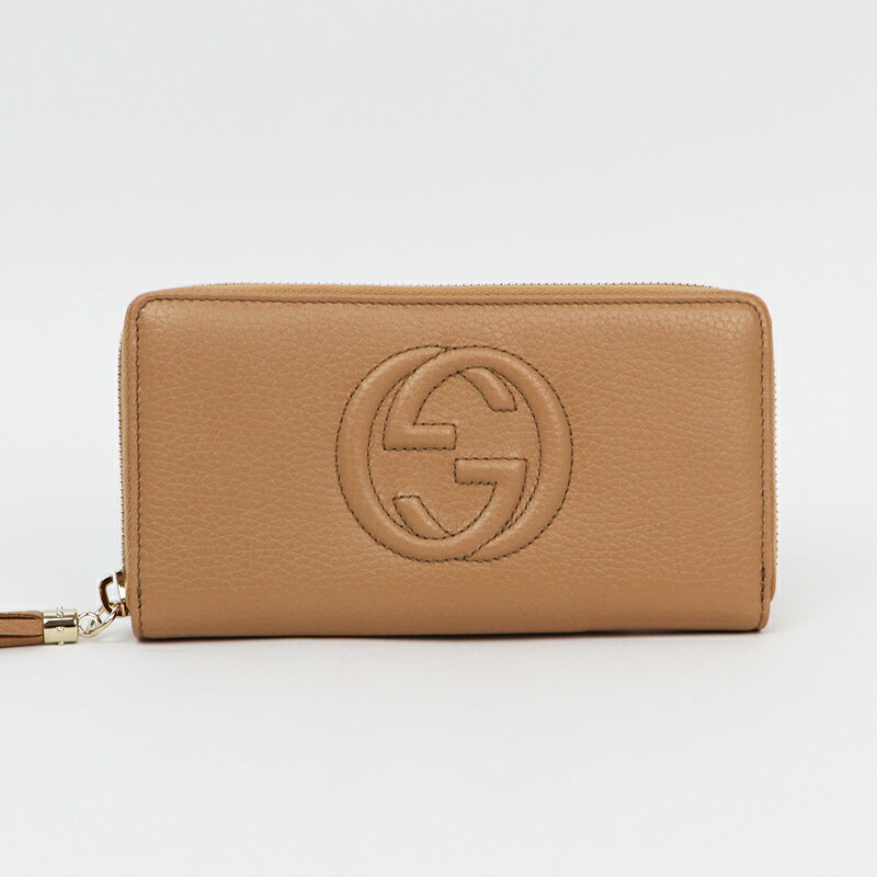 GUCCI（グッチ）SOHO 長財布 ラウンドファスナー ベージュ 598187A7MOG2754