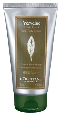 強烈な夏の日差しにロクシタンで早めの対策 L'OCCITANE(ロクシタン) ヴァーベナ UVフレッシュボディローション SPF25／PA+++