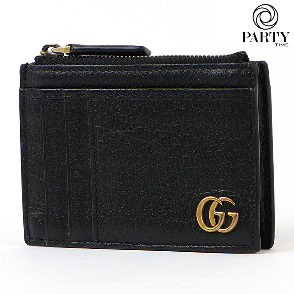 グッチ 名刺入れ GUCCI (グッチ) GGマーモント レザー カードケース Leather card case