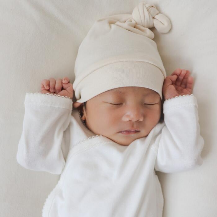 Luna organic underwear (長袖ボディースーツtype)　肌着 赤ちゃん ボディースーツ 可愛い かわいい 男の子 女の子 出産準備 部屋着 新生児 3