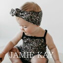 JAMIE KAY 「Organic Cotton Headband - Winter Huckleberry」 子供服 3ヶ月 4ヶ月 5ヶ月 6ヶ月 1歳 女の子 男の子 リボン 海外子供服