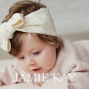 JAMIE KAY 「Organic Cotton Headband - Goldie Egret」 子供服 3ヶ月 4ヶ月 5ヶ月 6ヶ月 女の子 男の子 リボン ヘアアクセサリー 海外子供服