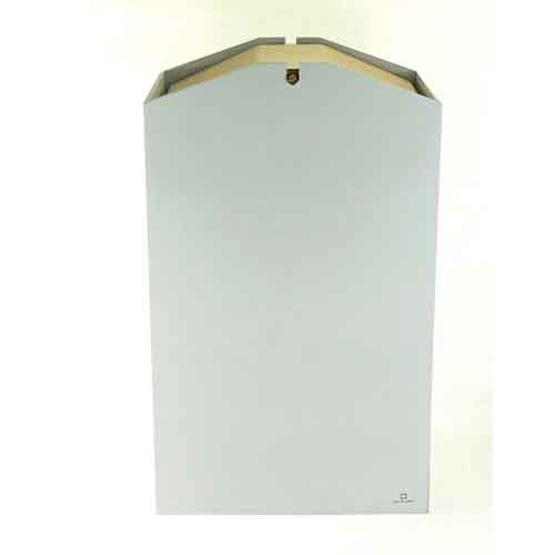 【2個セット】ヤマト工芸 ARROWS アローズ W ダストボックス YK07-010　木製のゴミ箱 フタ付き