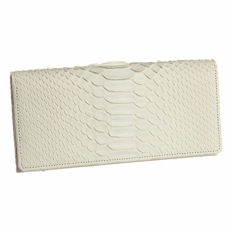 白蛇 長財布 K9694【楽天倉庫直送h】 送料無料 財布 レディース 開運祈願 金運祈願 縁起 白蛇革財布 長財布