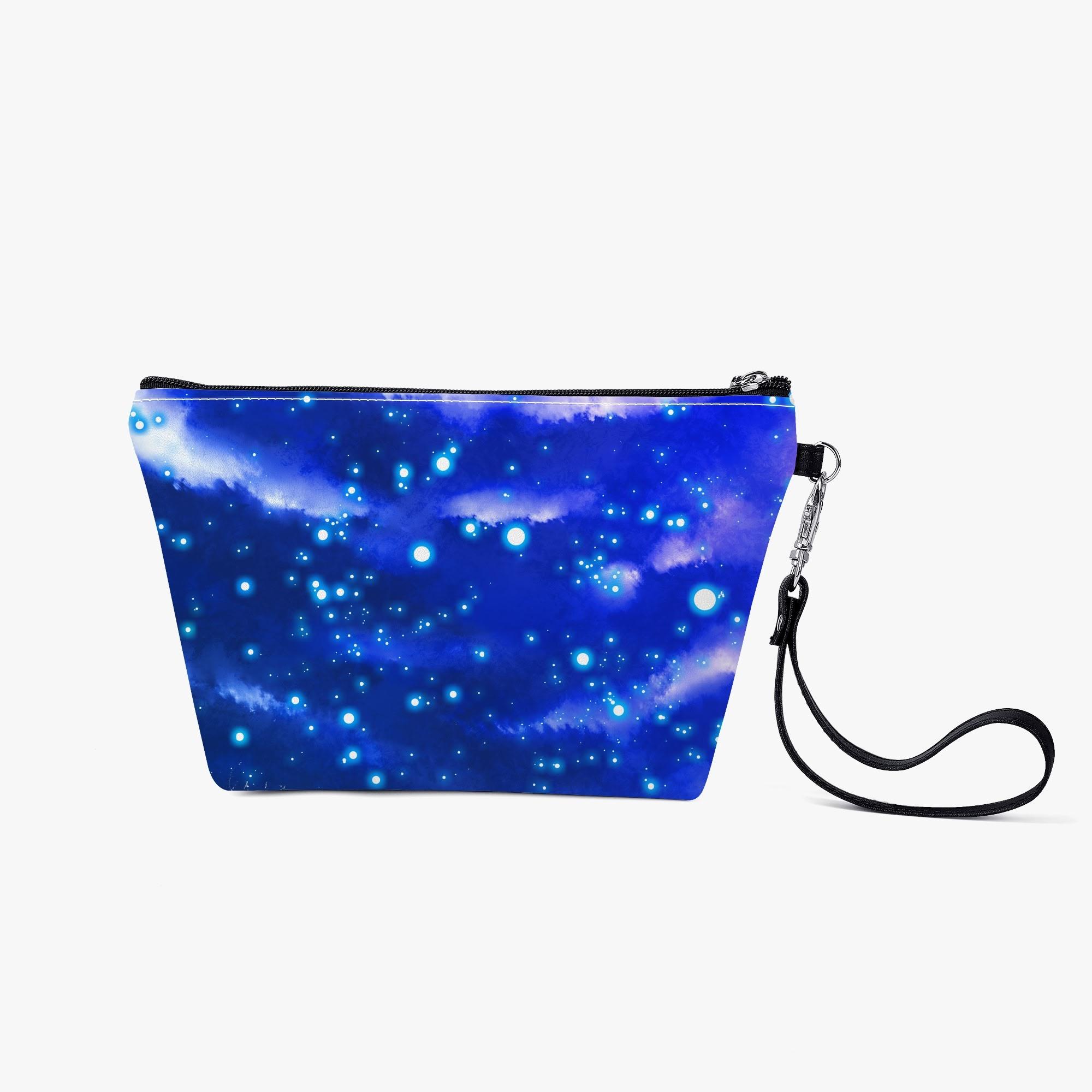 【直送品 同梱不可品】 藍色の空(コスメポーチ) コスメポーチ ユニセックス バッグ 全て アート キラキ..
