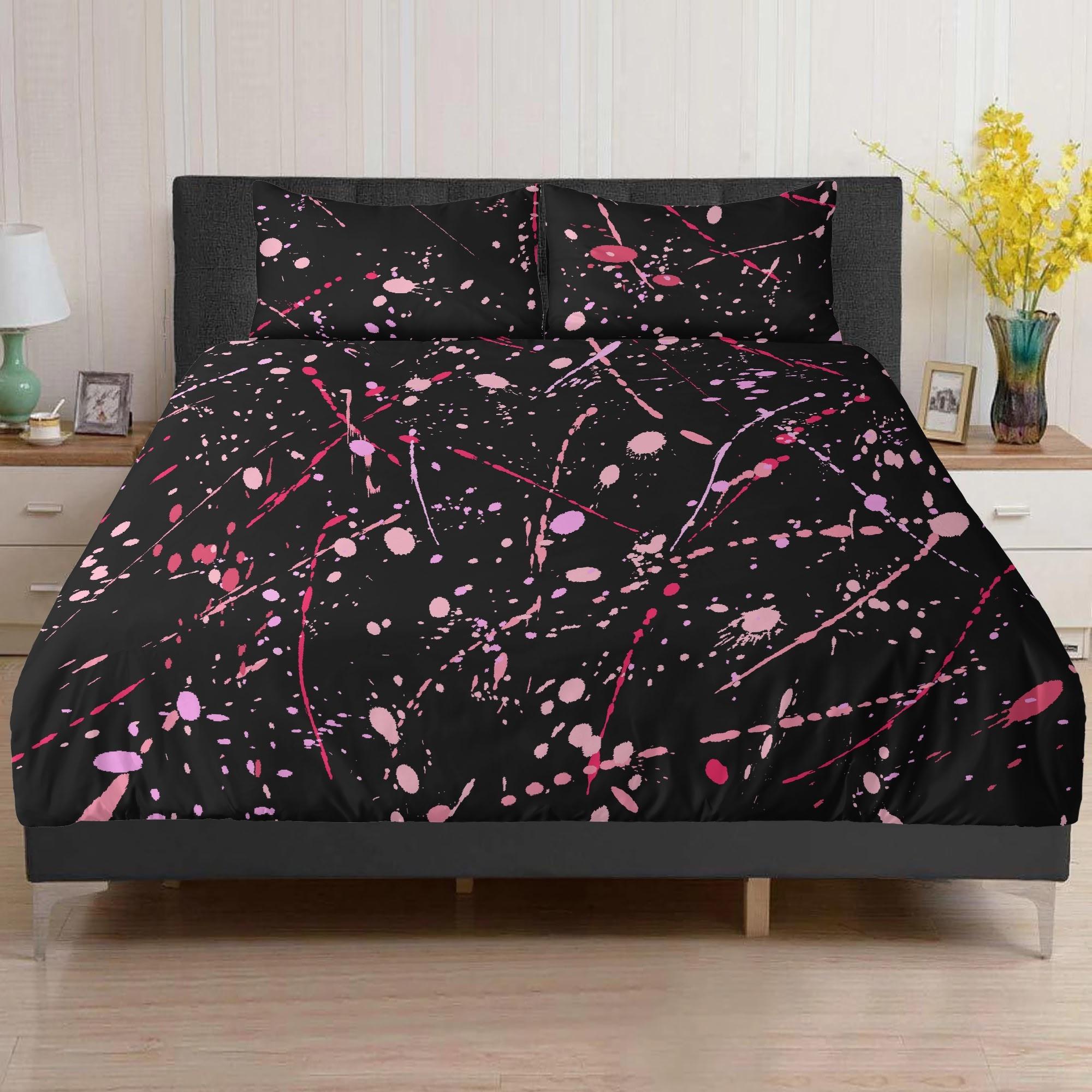 【直送品 同梱不可品】 PAINT_PK_FCS(布団カバー（枕カバー2枚付きセット）) 布団...